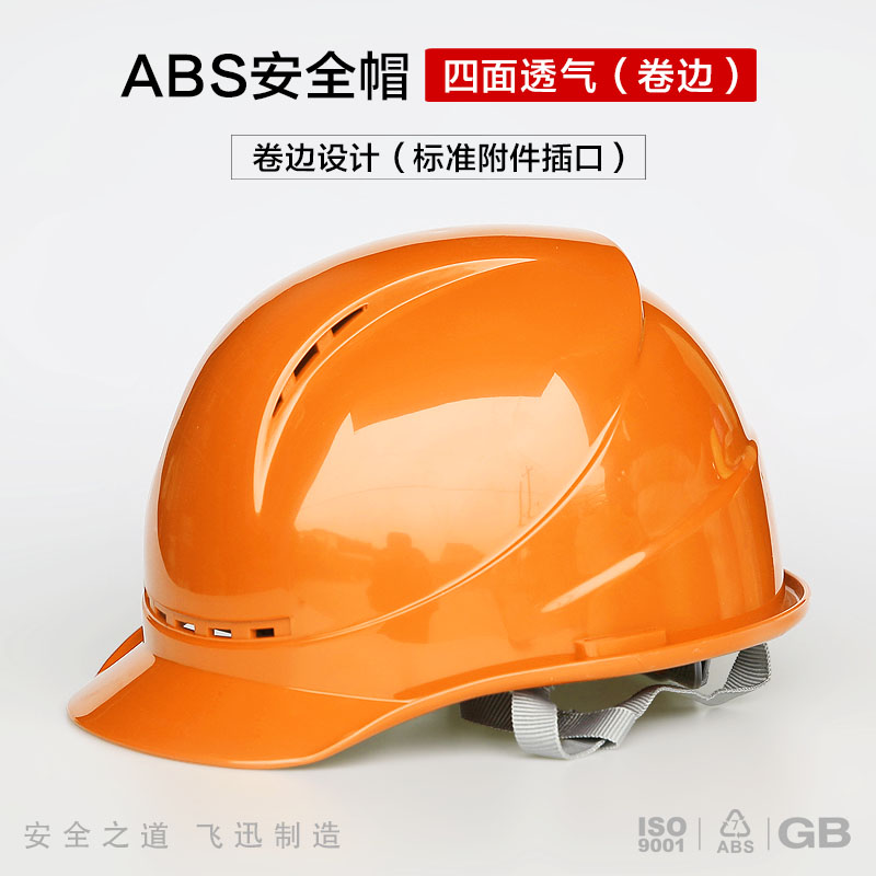 （FX-08）四面透氣（卷邊）ABS安全帽